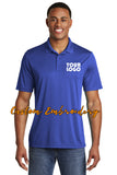 Custom Embroidered Men's Performance Polo Shirt - Sport-Tek PosiCharge Competitor Polo - Includes 4in x 4in Embroidery - Moisture Wicking