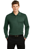 Custom Embroidered Sport-Tek® Long Sleeve Micropique Sport-Wick® Polo. ST657