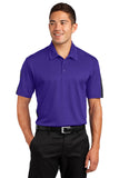 Custom Embroidered - Sport-Tek® PosiCharge® Active Textured Colorblock Polo. ST695