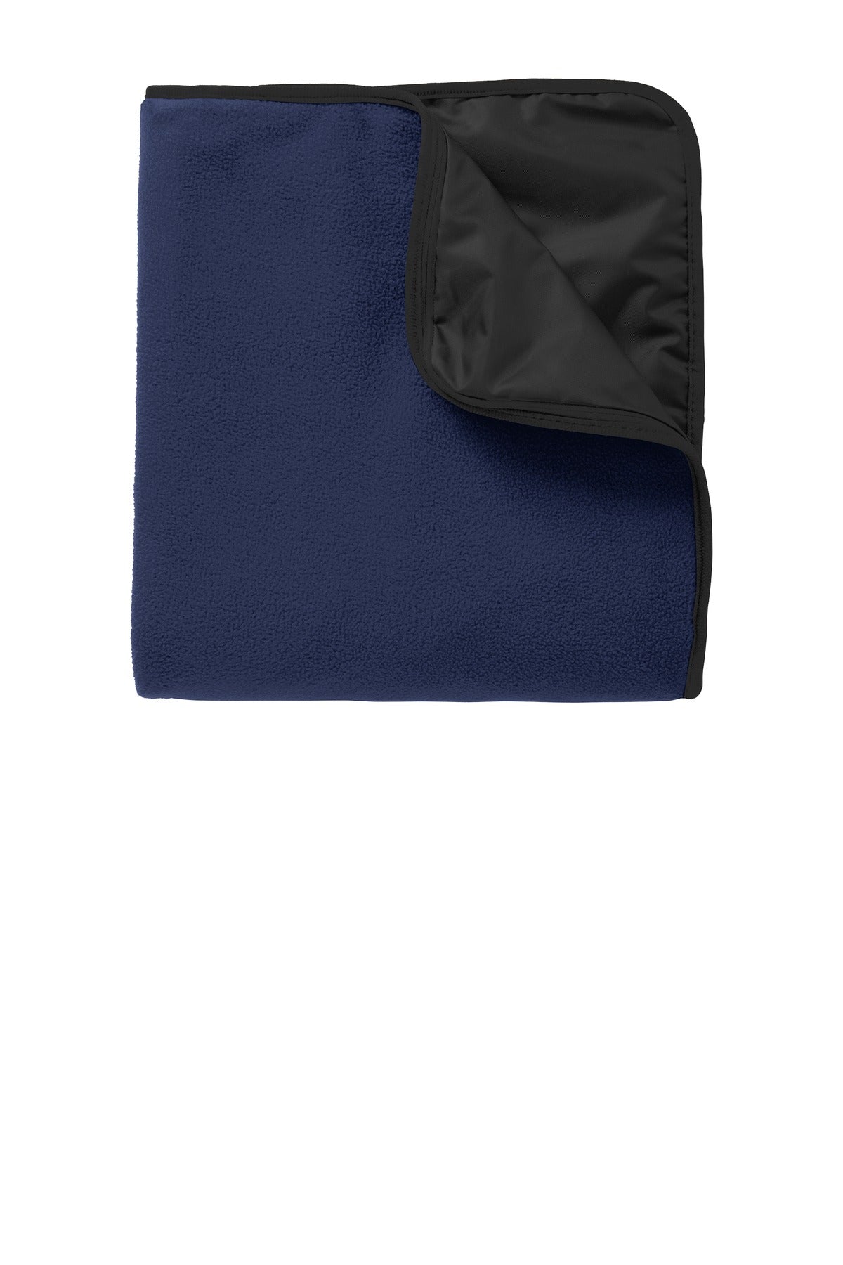 Custom Embroidered - Port Authority® Fleece & Poly Travel Blanket. TB850