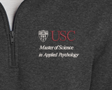 Custom Embroidered 1/4 Zip Sweater for USC Master of Science in Applied Psychology