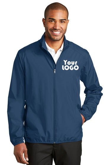 Custom Embroidered Men's Zephyr Full-Zip Golf Jacket