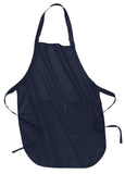 Custom Embroidered Full-Length Apron with Pockets - Personalized Apron - Gift
