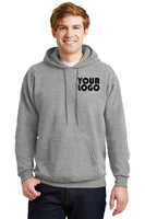 Custom Embroidered Hoodie Sweater - Personalize with your logo - 7.8 Ounce - 50/50 Cotton/Poly