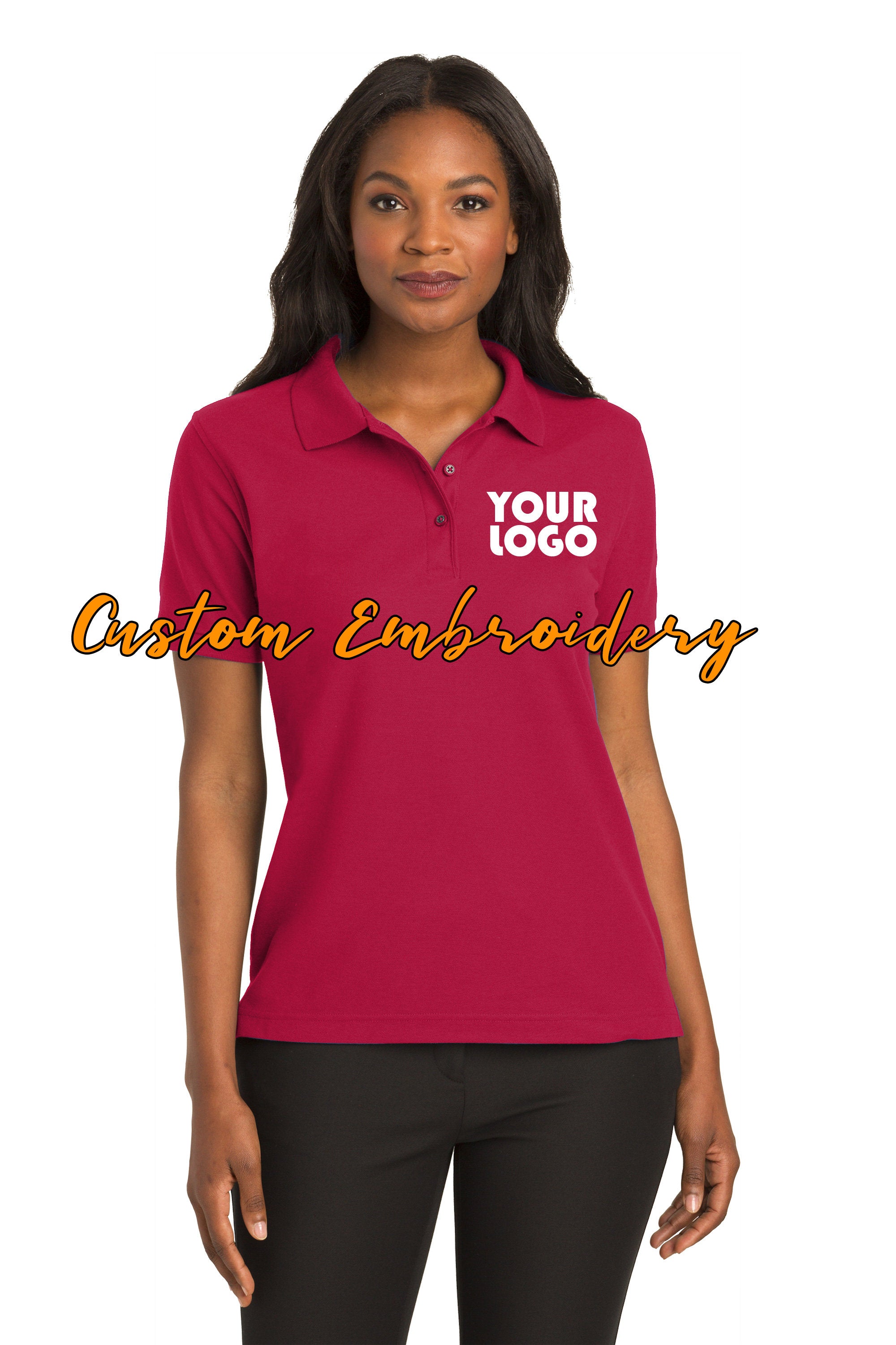 Custom printed polo shirts no minimum best sale