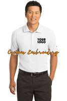Custom Embroider Nike Dri-FIT Classic Polo - Personalize Polo Shirt - Includes one 4in x 4in embroidery on left or right chest