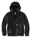 Custom Embroidered Carhartt Women’s Washed Duck Active Jacket - Includes 4in x 4in Embroidery - No Setup
