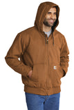 Custom Embroidered Carhartt Washed Duck Active Jacket - Includes 4in x 4in Embroidery - No Setup - Personalize your Carhartt Jacket Today