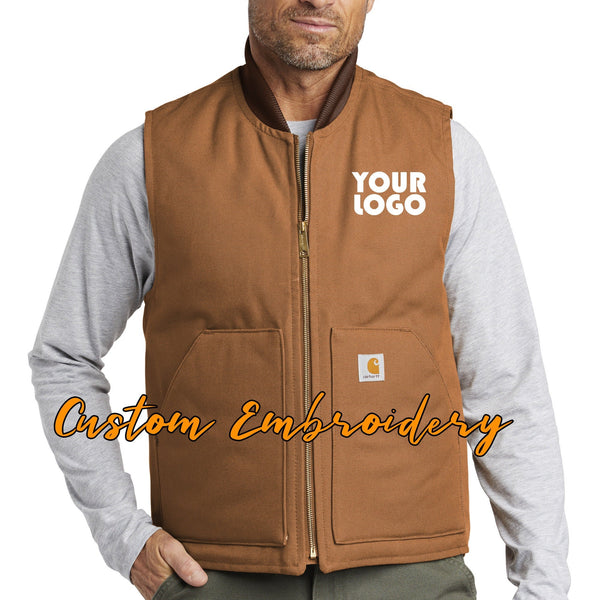 Custom carhartt vest hotsell