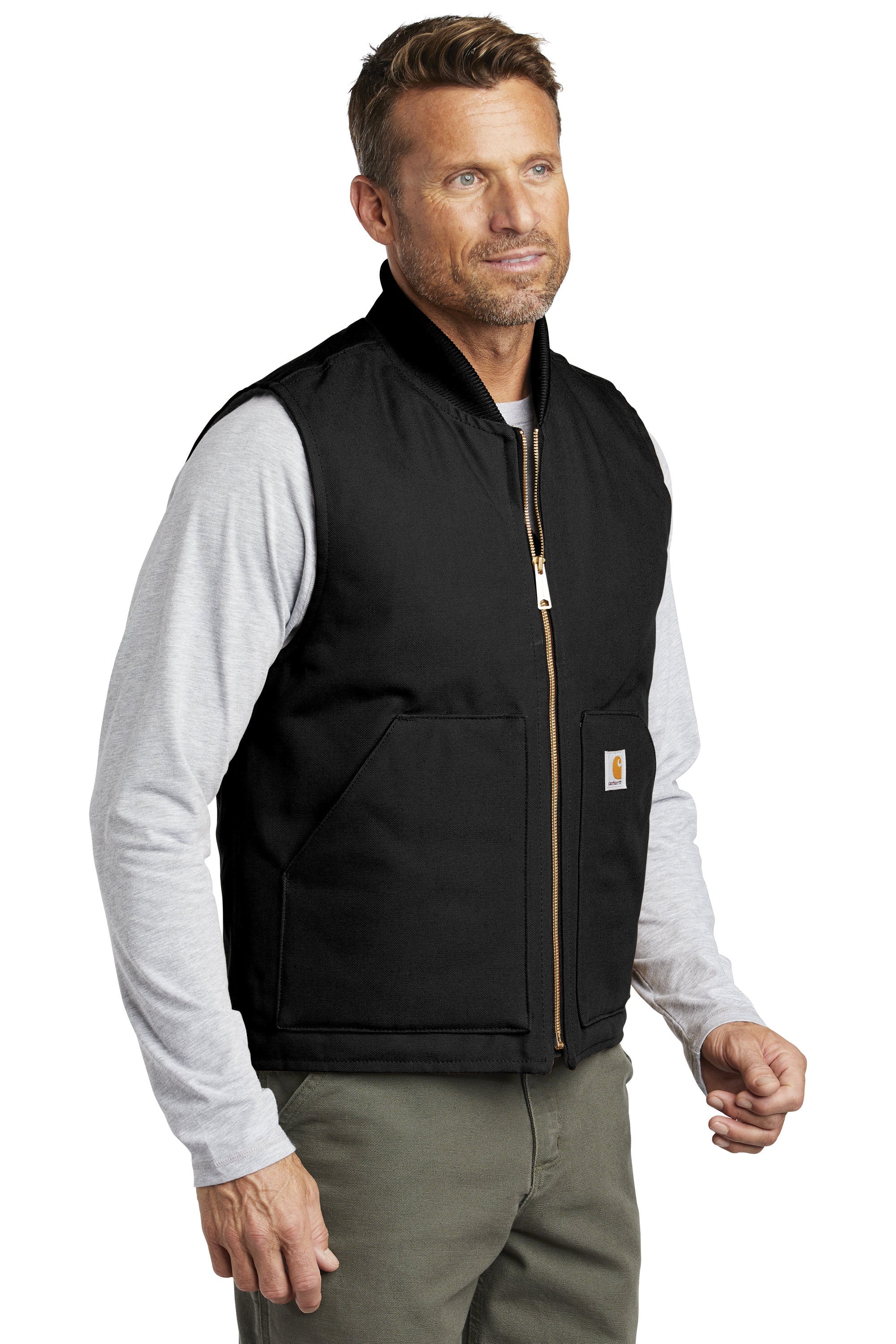 激渋 carhartt duck vest DKB 激渋 carhartt duck vest DKB